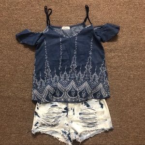 Off the shoulder top